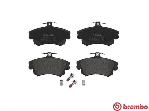 Передние тормозные колодки VOLVO S40 I,V40 \\ 1998-2003 \\ BREMBO P 86017