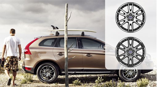 Алюминиевый колесный диск "Achilles" 7,5 x 19" VOLVO XC60 \\ чёрный \\ VOLVO (original)