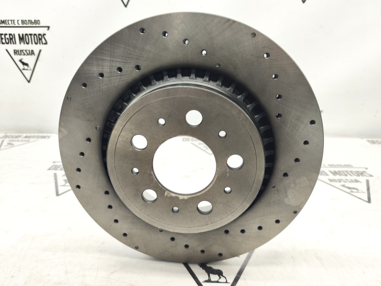 Тормозной задний диск 16'' VOLVO XC90 \\ вентилируемый 308 мм \\ GParts VO8624926SE