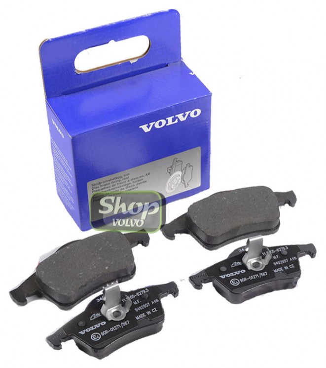Тормозные колодки задние \\ VOLVO S60, S80, V70 II, XC70 16" \\ VOLVO (Original) 30648382