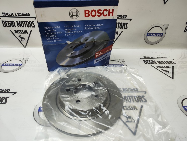 ТОРМОЗНОЙ ДИСК ЗАДНИЙ PREMIUM2 \\ BOSCH 0 986 479 S49