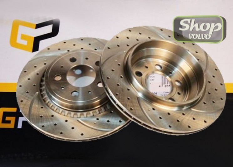 Тормозной диск передний sport 15'' \\ VOLVO S60,S80,XC70 \\ 286мм \\ GP-German Parts VO272403SE