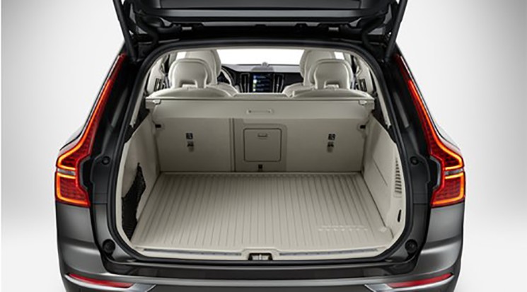 Коврик багажника бежевый VOLVO XC60 II \\ синтетический \\ VOLVO Original 31470729