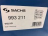 Пружина подвески передняя ​Volvo C30, C70 II, S40 II, V50 \\ SACHS 993 211