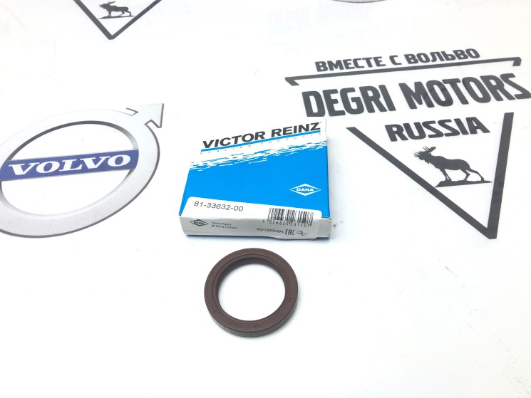 Сальник коленвала передний Volvo S60, S80, XC60, XC70, XC90 \\ VICTOR REINZ 81-33632-00