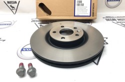 Диск тормозной передний VOLVO XC60 II \\ 17" дюймов 322 мм \\ VOLVO Original 32424721